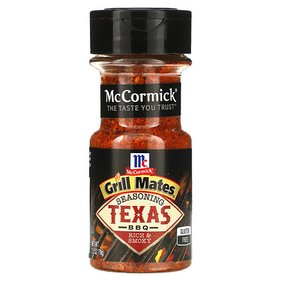 

McCormick Grill Mates Texas BBQ Seasoning Rich & Smoky 2.5 oz (70 g)