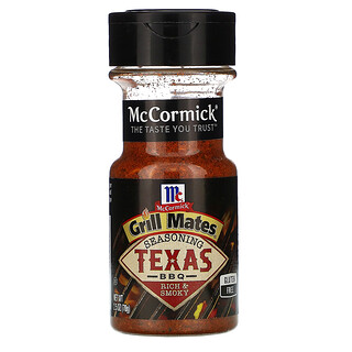 McCormick Grill Mates, 德州 BBQ 調味料，2.5 盎司（70 克）