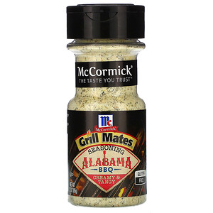 Отзывы о McCormick Grill Mates, Alabama BBQ Seasoning, 3 oz (85 g)