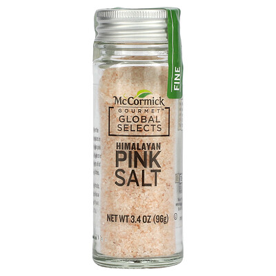 McCormick Gourmet Global Selects Himalayan Pink Salt 3.4 oz (96 g)