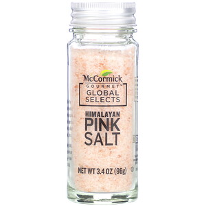 Отзывы о McCormick Gourmet Global Selects, Himalayan Pink Salt, 3.4 oz (96 g)