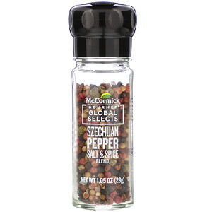 Отзывы о McCormick Gourmet Global Selects, Szechuan Pepper Salt & Spice Blend, 1.05 oz (29 g)