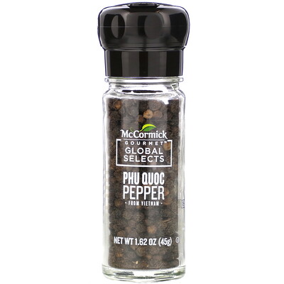 McCormick Gourmet Global Selects Phu Quoc Pepper From Vietnam, Bold, 1.62 oz (45 g)