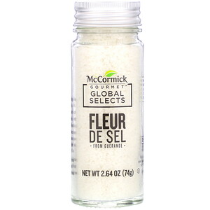 Отзывы о McCormick Gourmet Global Selects, Fleur De Sel From Guerande, 2.64 oz (74 g)