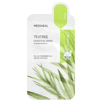 MEDIHEAL, Tea Tree Essential Beauty Mask, 1 Sheet, 0.81 fl oz (24 ml)