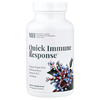 Michael's Health, Quick Immune Response™, 120 vegetariske tabletter