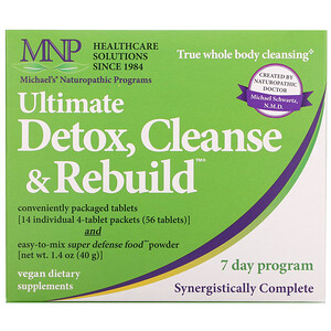 Отзывы о Майклс Нэчуропэтик, Ultimate Detox, Cleanse & Rebuild, 7 Day Program