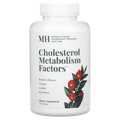 Michael's Health, Factores del metabolismo del colesterol`` 270 comprimidos