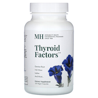 Michael's Health, Faktor Tiroid, 120 Kapsul Vegan