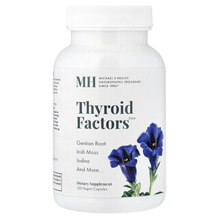 Michael's Health, Thyroid Factors™, 120 Vegan Capsules