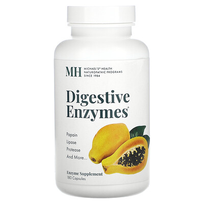 Product Image for Michael's Health, Digestive Enzymes, 180 Capsules