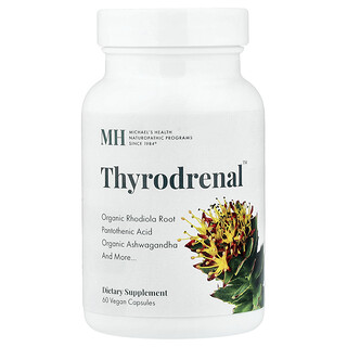 Michael's Health, Thyrodrenal™, 60 cápsulas veganas