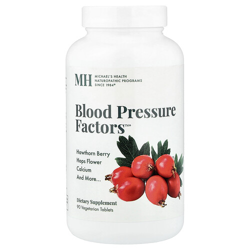 Michael's Health, Blutdruckfaktoren™, 90 vegetarische Tabletten