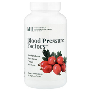 Michael's Health, Factores de presión arterial™, 90 comprimidos vegetarianos