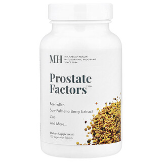 Michael's Health, Prostate Factors™, 120 Vegetarian Tablets