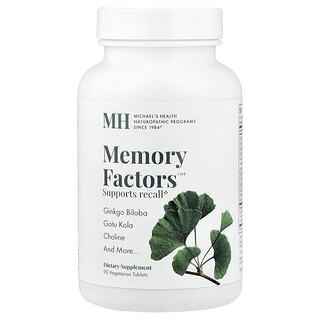 Michael's Health, Memory Factors™ 90 բուսակերական դեղահաբ