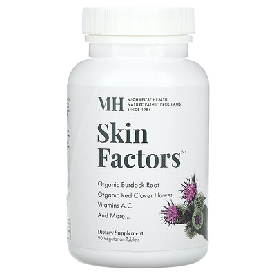 Product Image for Michael's Health, Skin Factors, 90 Vegetarian Tablets