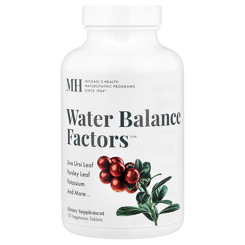Michael's Health Water Balance Factors™, 120 Vegetarian Tablets