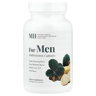 Michael's Health, For Men, Multivitamin Capsules , 90 Vegetarian Capsules