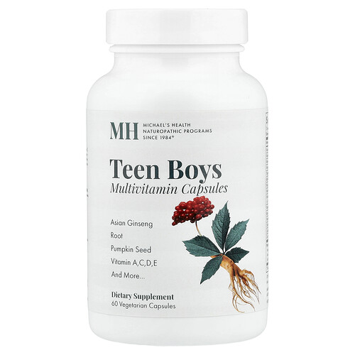 Michael's Health, Teen Boys Multivitamin, 60 Vegetarian Capsules