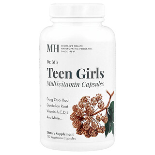 Michael's Health, Multivitamines pour adolescentes, 120 capsules végétariennes