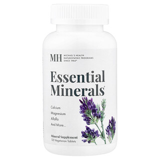 Michael's Health, 必需礦物質，120 片素食片