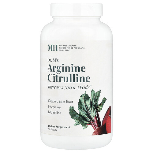 Michael's Health Arginine Citrulline, 90 Tablets