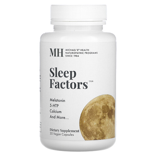 Michael's Health, Sleep Factors`` 30 cápsulas veganas