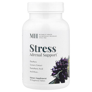 Michael's Health, Stress Adrenal Support, 90 vegetarische tabletten