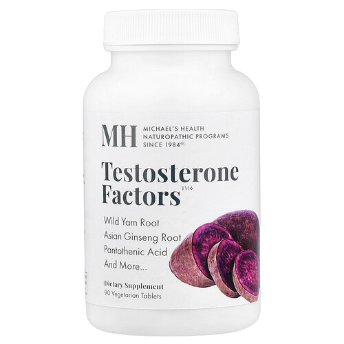Michael's Health, Testosterone Factors™, 90 Vegetarian Tablets