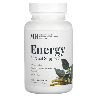 Michael's Health, Energía y refuerzo suprarrenal`` 90 comprimidos vegetales