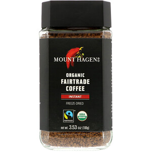 Отзывы о Маунт Хаген, Organic Fairtrade Coffee, Instant, 3.53 oz (100 g)