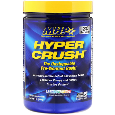 

MHP Стимулятор Hyper Crush, радужная конфета, 1 фунт (450 г)