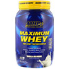 MHP, Maximum Whey, Vanilla Ice Cream, 2.02 lbs (915 g)