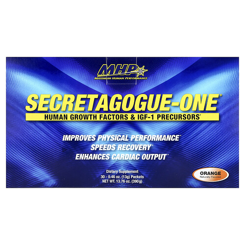 Mhp Secretagogue-One, Orange, 30 Packets, 0.46 oz (13 g) Each