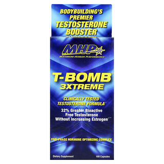 MHP, T-Bomb® 3Xtreme, 168 κάψουλες