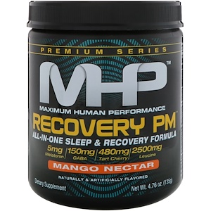 Maximum Human Performance, LLC, Recovery PM, Нектар манго, 4,76 унц. (135 г)