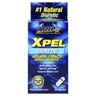 إم إتش بي‏, XPEL® ، عشبي مدر للبول بالقوة القصوى ، 80 كبسولة