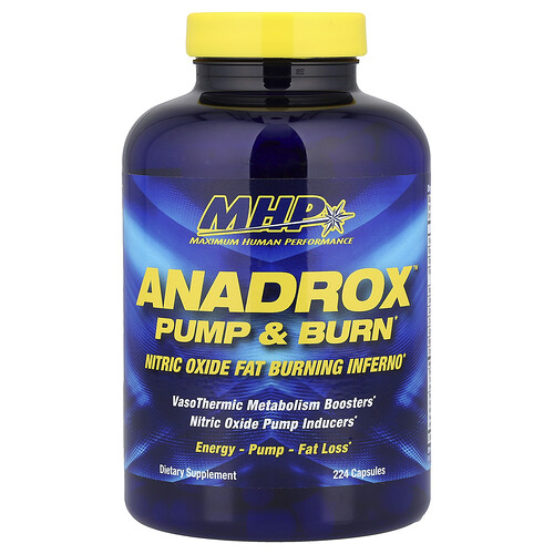 Mhp Anadrox™ Pump & Burn, 224 Capsules