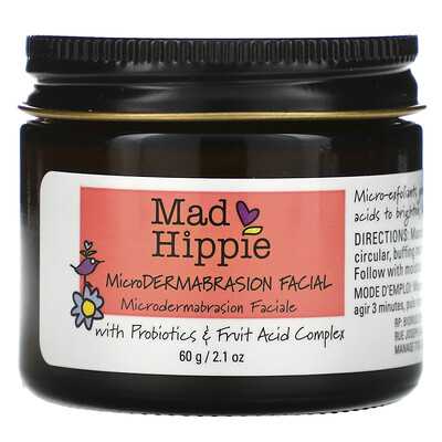 Mad Hippie MicroDermabrasionFacial, отшелушивающее средство для лица, 60г (2,1унции)