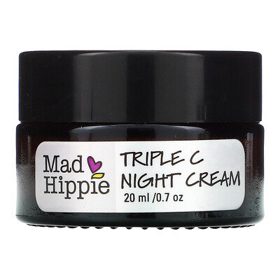 Mad Hippie Skin Care Products Triple C Night Cream, 0.7 oz (20 ml)