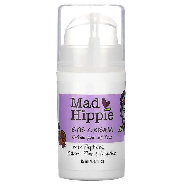 Mad Hippie Skin Care Products, アイクリーム, 13アクティブ, 0.5液量オンス（15 ml）