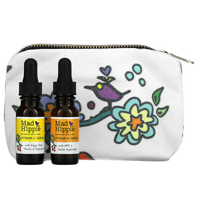 Mad Hippie Skin Care Products Essentials Serum Kit, 2 Piece Kit