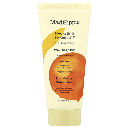 Mad Hippie, Hydrating Facial SPF, feuchtigkeitsspendende Gesichtscreme mit LSF, ohne Duftstoffe, 59 ml (2 fl. oz.)