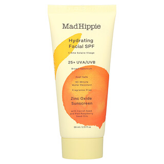 Mad Hippie, Hidratação Facial com FPS, Sem Perfume, 59 ml (2 fl oz)