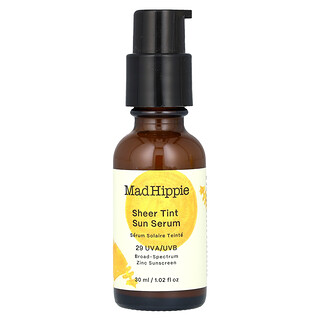Mad Hippie, 全色抗晒精华，SPF 29，肤色/自然肤色，1.02 液量盎司（30 毫升）