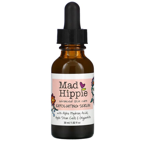 Mad Hippie Skin Care Products, Peeling-Serum, 16 Wirkstoffe, 30 ml