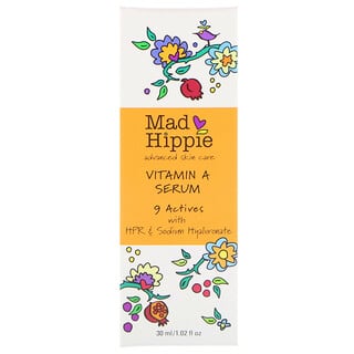Mad Hippie Skin Care Products, مصل الفيتامين A، فلوريدا 1.02 أوقية (30 مل)