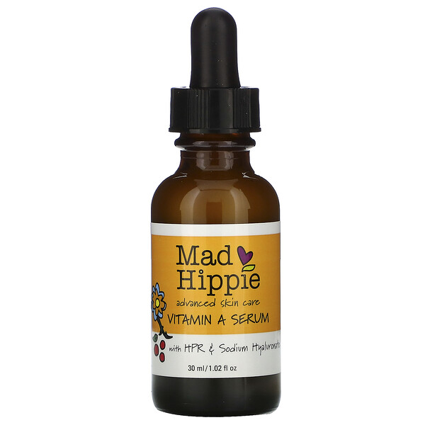 Mad Hippie Skin Care Products, Vitamin A Serum, Serum mit Vitamin A, 30 ml (1,02 fl. oz.)