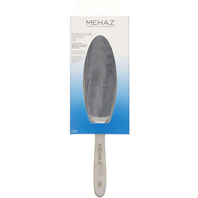 Mehaz Шлифовальная пилка для ног из нержавеющей стали Pro, 1 шт.